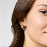 Julie Vos- Hydra Triple Hoop- Pearl