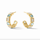 Julie Vos- Jolie Hoop-Aquamarine Blue