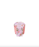 AROMATIQUE-The Smell Of Spring Ribbed  Glass Candle