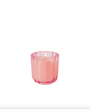 AROMATIQUE-The Smell Of Spring Ribbed  Glass Candle
