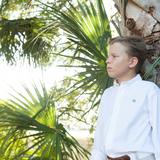 Bailey Boys- Roscoe Button Down - White Oxford