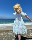 Vignette- Sierra Dress- Light Blue Eyelet