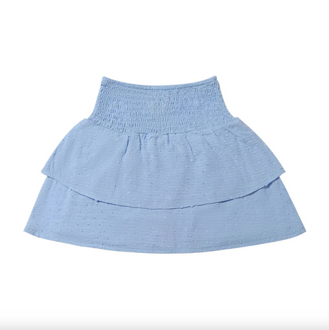 Vignette-Darcy Skort in Chambray