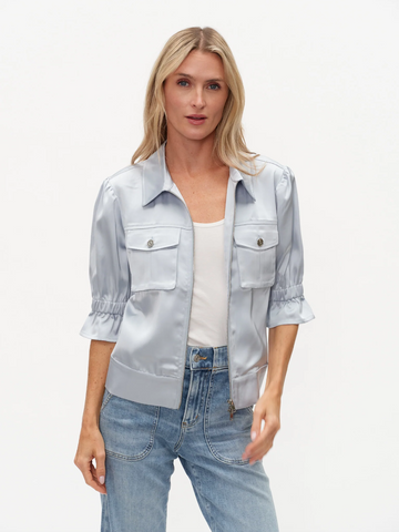 Sixfifty-Anna Jacket- Frosted Blue