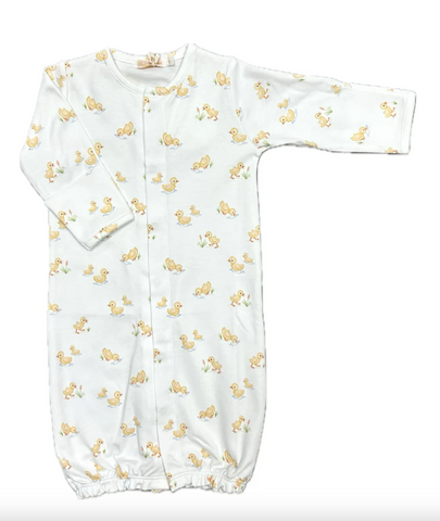 Baby Club Chic- tiny baby duckies conv. gown