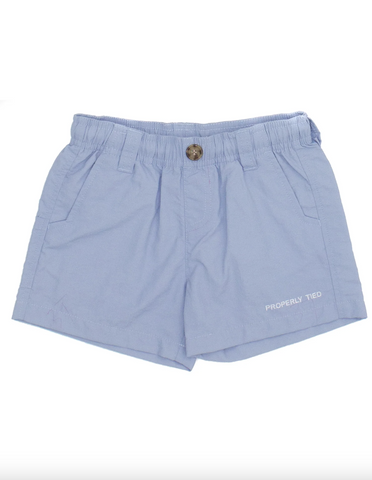 Properly Tied-Boys Mallard Short Sky Blue