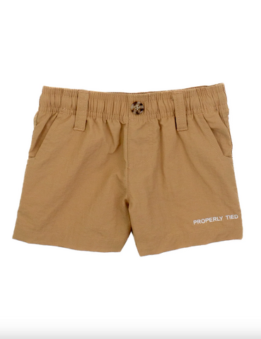 Properly Tied-Boys Mallard Short Camel