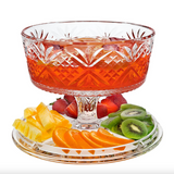 Godinger-Dublin Crystal 4 In 1 Cake Dome