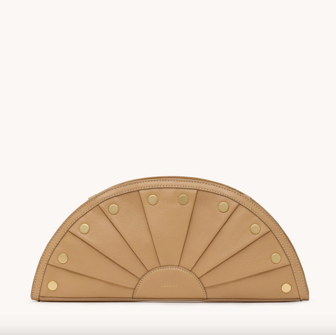 Hammit- Shelley Clutch-Toasty Sand/Brushed Gold
