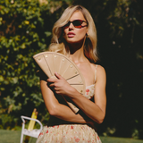 Hammit- Shelley Clutch-Toasty Sand/Brushed Gold