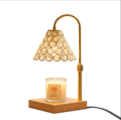 Candle Warmer Lamp - Classy Gold Cone
