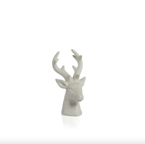 Zodax-Rocky Mountain Ceramic Stag Head
