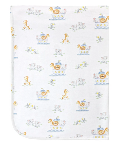 Receiving Blanket - Noah's Ark- BABY CLUB CHIC