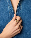Ana Luisa- Gold Band Ring - Grayson