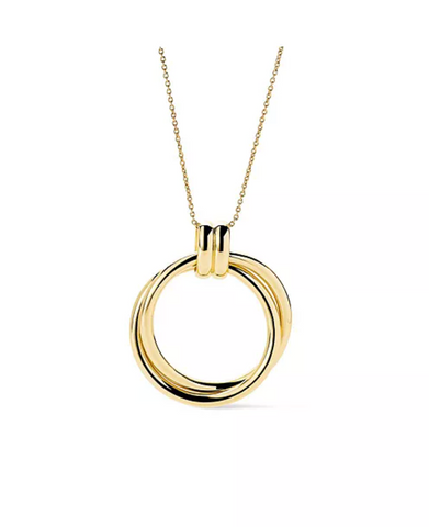 Gold Pendant Necklace - Penny
