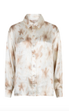 Esqualo-Blouse Scarlet Flowerpower Print