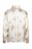 Esqualo-Blouse Scarlet Flowerpower Print