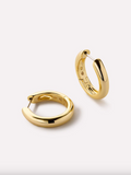 Ana Luisa- Gold Hoop Earrings - Giulia Medium