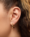 Ana Luisa- Gold Hoop Earrings - Giulia Medium