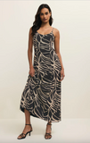 Z Supply-Charisma Tova Palm Mesh Maxi Dress