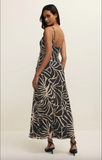 Z Supply-Charisma Tova Palm Mesh Maxi Dress
