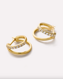 Ana Luisa-Double Hoop Earrings - Toda