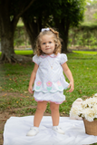 Zuccuni Kids-Flowers Bloomer Set