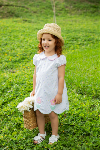 Zuccuni Kids-Flowers Kendall Dress