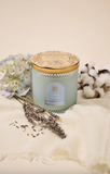 Aromatique-Cotton Ginseng - Textured Glass Candle