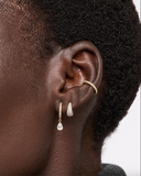 Ana Luisa-Delicate Huggie Hoops- Elise