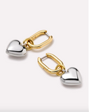 Ana Luisa-Heart Earrings - Wesley