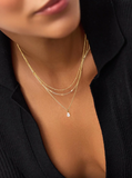Ana Louisa-Delicate Solitaire Pendant - Elise Pendant