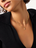 Ana Louisa-Delicate Solitaire Pendant - Elise Pendant