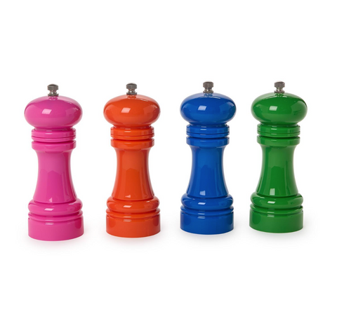 Two's Company-Color Pop Salt and Pepper Acrylic Grinder Mill Asst 2 Colorways