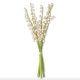 K&K-17 Inch Real Touch Lily of The Valley Bundle 9