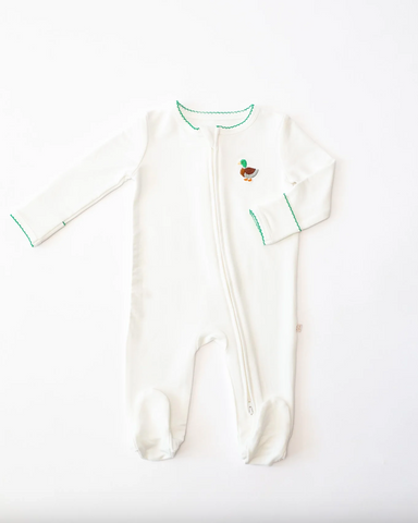 Goosies- Mallard Embroidered Pip Zip