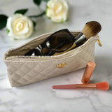 Pursen-Sleek Stash Go-To-Case - Pearl Quilted