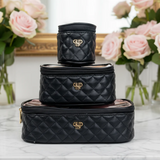Pursen- Trio Jet Setter - Timeless Quilted