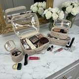 Pursen-Trio Jet Setter - Pearl Quilted