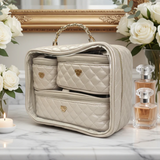Pursen-Trio Jet Setter - Pearl Quilted
