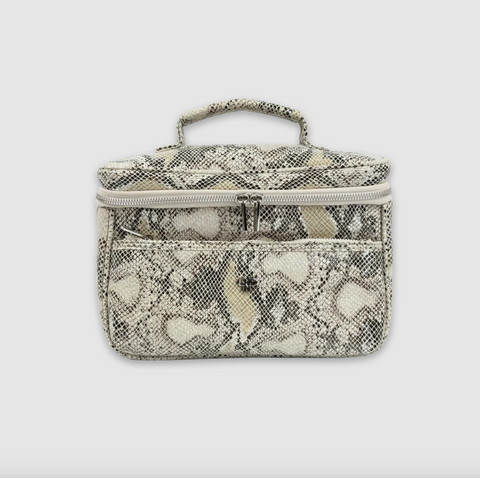 Pursen- Classic Train Case - Safari Sands