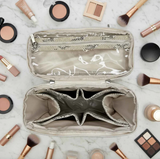 Pursen- Classic Train Case - Safari Sands