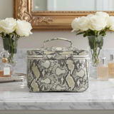 Pursen- Classic Train Case - Safari Sands