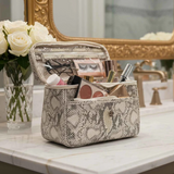 Pursen- Classic Train Case - Safari Sands