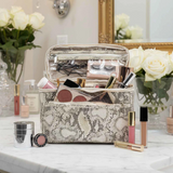 Pursen- Classic Train Case - Safari Sands