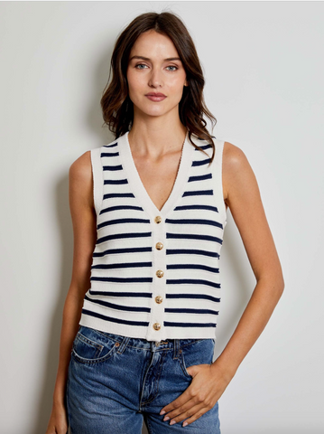Design History- STRIPED VNECK TANK