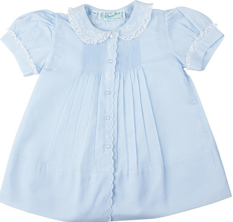 Feltman- Scalloped Trim Slip Dress