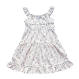 Little Olin- Floral Ruffle Dress