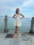 Little Olin- Floral Ruffle Dress