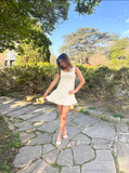 Little Olin- Floral Ruffle Dress